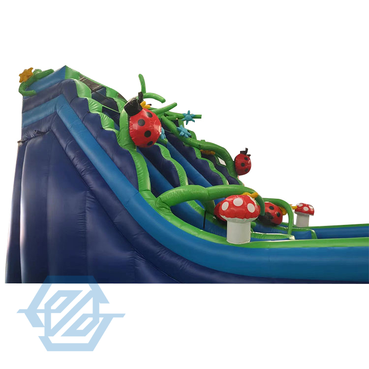 Combo gonflable de maison de ch&acirc;teau de rebond de for&ecirc;t de toboggan pour des enfants
