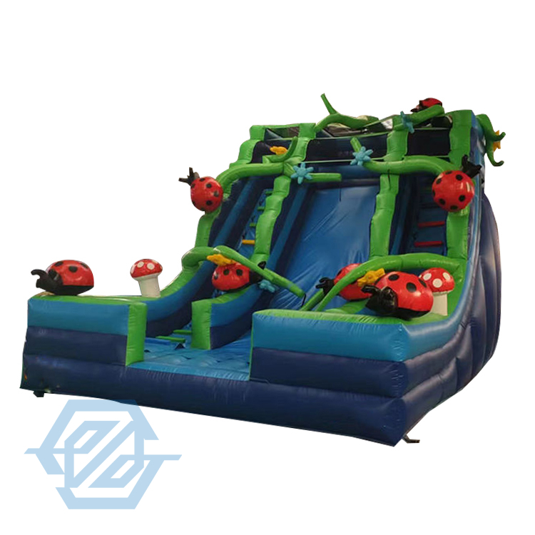 Combo gonflable de maison de ch&acirc;teau de rebond de for&ecirc;t de toboggan pour des enfants