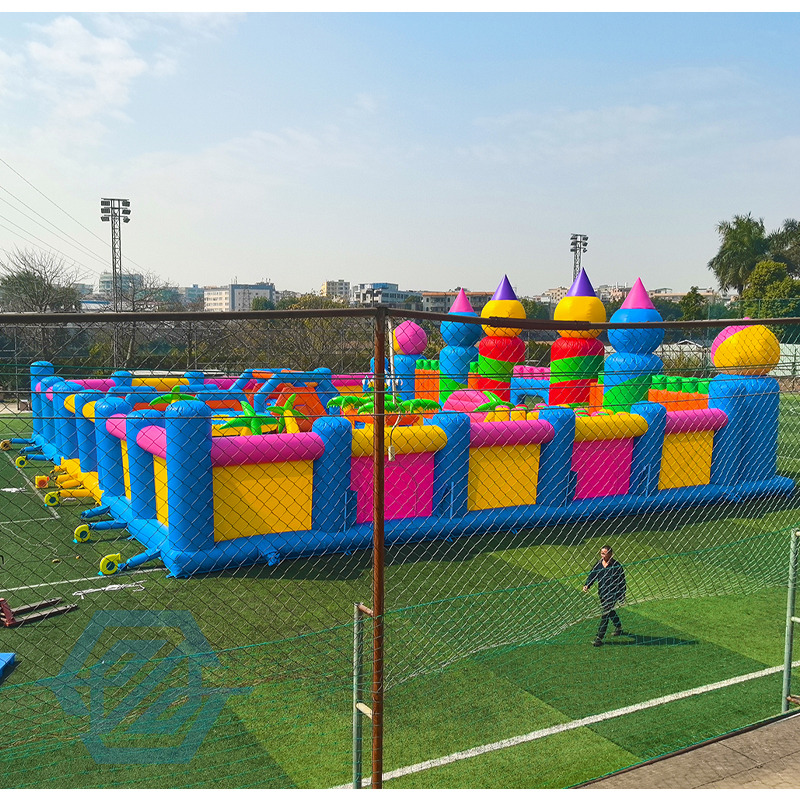  Aufblasbarer Freizeitpark-Spielplatz im Freien zu verkaufen