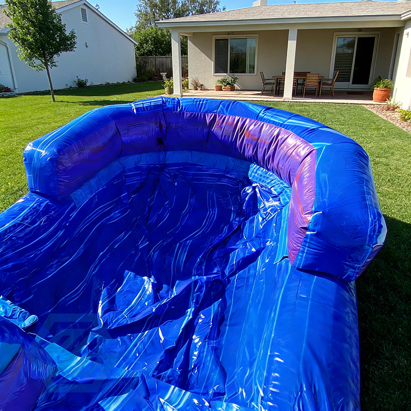  Aufblasbares Quallen-Thema, gro&szlig;e Wasserrutschen, abnehmbarer Pool
