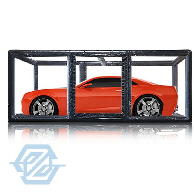 Copertura per auto gonfiabile per tenda da garage per auto gonfiabile per ricovero a capsula trasparente