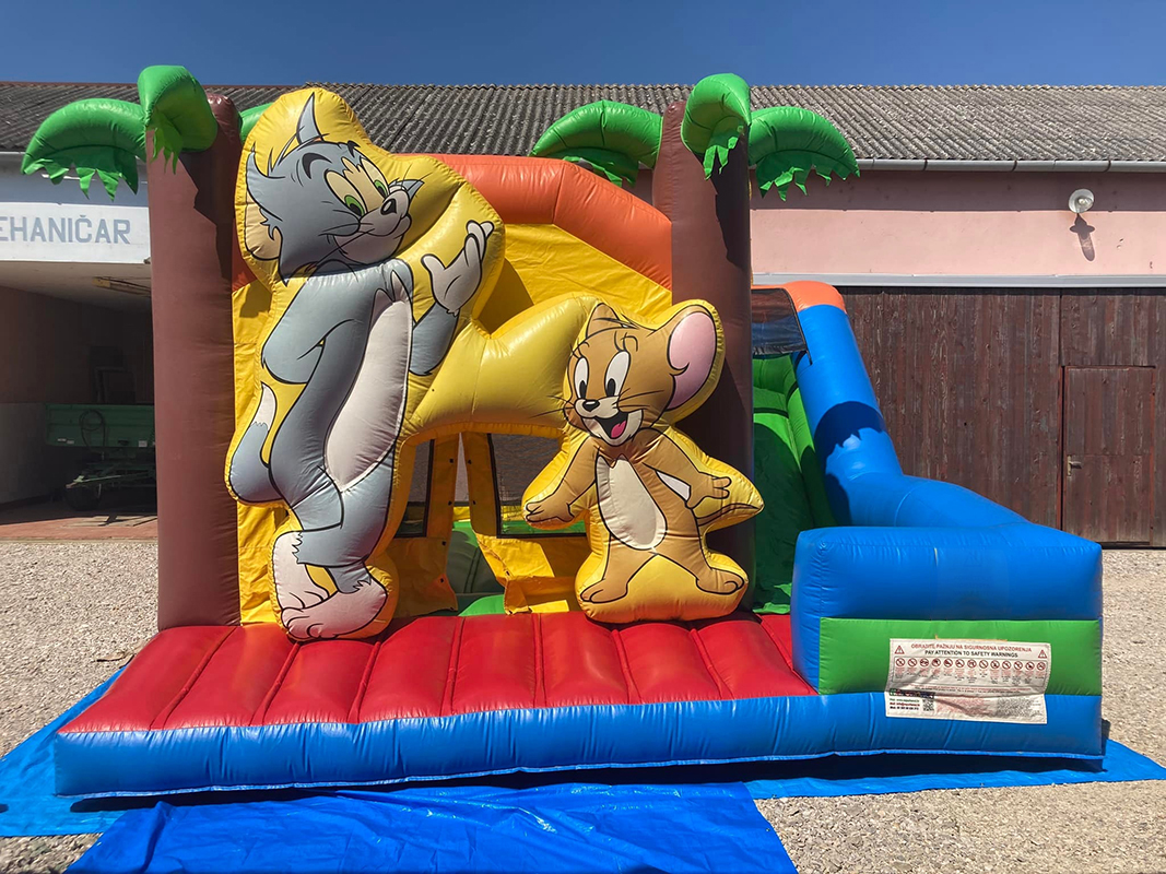 C&oacute;mo mantener su casa inflable para uso a largo plazo