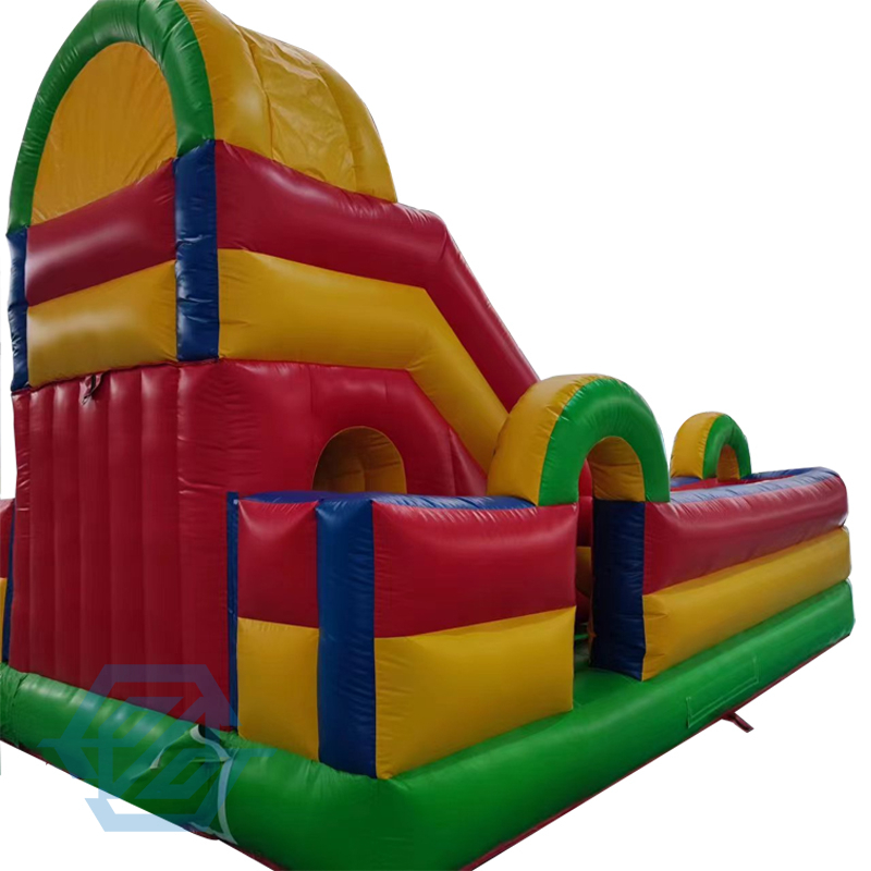 Obst&aacute;culo inflable Couerse Bouce House con tobog&aacute;n para ni&ntilde;os