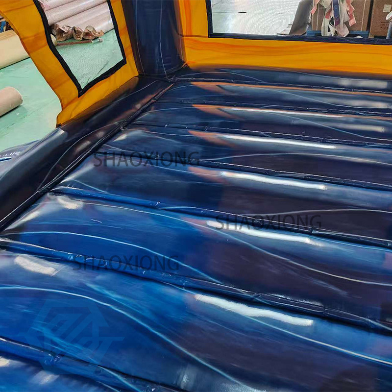 Casa di rimbalzo blu gonfiabile in PVC 4x4M in vendita
