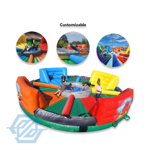 Kommerzielles interaktives aufblasbares Hungry Hippo Chow Down