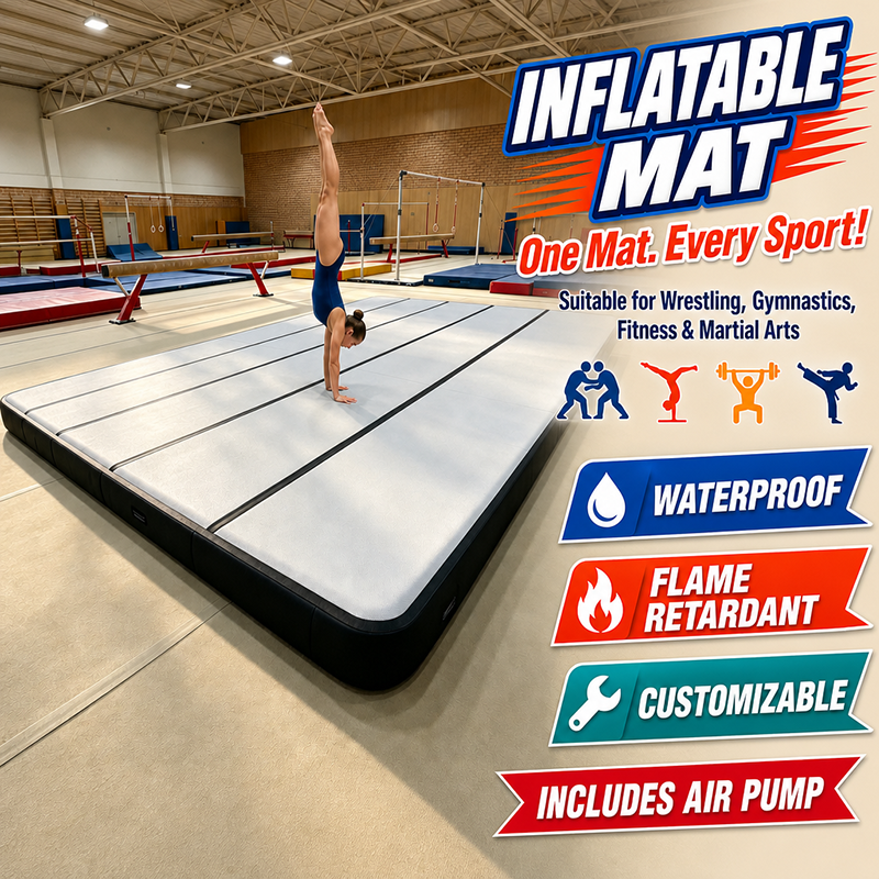 C&oacute;mo elegir la mejor colchoneta deportiva inflable para gimnasia y entrenamiento